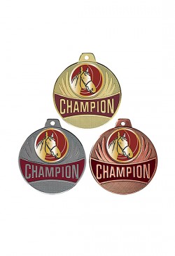 Médaille Ø 50 mm Équitation  CX07