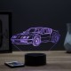 Lampe illusion 3D Alpine Renault A310