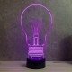 Lampe illusion 3D Ampoule Bulbe