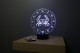 Lampe illusion 3D Astrologie Cancer