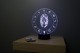 Lampe illusion 3D Astrologie Vierge