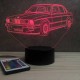 Lampe illusion 3D BMW E30 1985