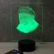 Lampe illusion 3D Bourvil