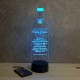 Lampe illusion 3D bouteille de Vodka