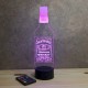 Lampe illusion 3D bouteille de Whisky