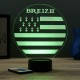 Lampe illusion 3D Bretagne Breizh