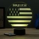 Lampe illusion 3D Bretagne Breizh