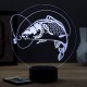 Lampe illusion 3D Carpe