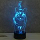 Lampe illusion 3D Chat