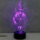 Lampe illusion 3D Chat