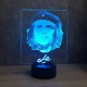 Lampe illusion 3D Che Guevara