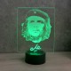 Lampe illusion 3D Che Guevara