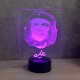 Lampe illusion 3D Che Guevara