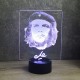 Lampe illusion 3D Che Guevara