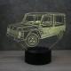 Lampe illusion 3D CitroÃ«n MÃ©hari