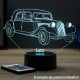 Lampe illusion 3D CitroÃ«n Traction B11 1954