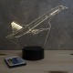 Lampe illusion 3D Concorde