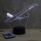 Lampe illusion 3D Concorde