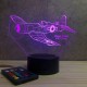 Lampe illusion 3D Corsair F4U