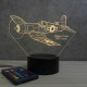 Lampe illusion 3D Corsair F4U