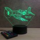 Lampe illusion 3D Corsair F4U