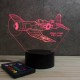 Lampe illusion 3D Corsair F4U