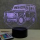 Lampe illusion 3D Defender 90