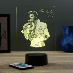 Lampe illusion 3D Elvis Presley Hawaii