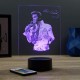 Lampe illusion 3D Elvis Presley Hawaii