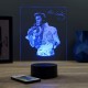 Lampe illusion 3D Elvis Presley Hawaii