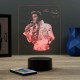 Lampe illusion 3D Elvis Presley Hawaii