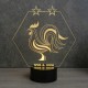 Lampe illusion 3D Equipe de France