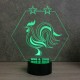 Lampe illusion 3D Equipe de France