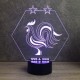 Lampe illusion 3D Equipe de France