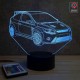 Lampe illusion 3D Ford Focus RS