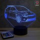 Lampe illusion 3D Ford Focus RS