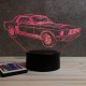 Lampe illusion 3D Ford Mustang GT 1967