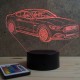 Lampe illusion 3D Ford Mustang GT 2016