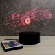 Lampe illusion 3D Formule 1 F1