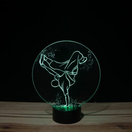 Lampe illusion 3D Hip Hop