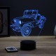 Lampe illusion 3D Jeep Willys M38 A1