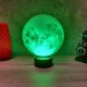 Lampe illusion 3D Lune