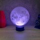 Lampe illusion 3D Lune