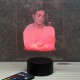 Lampe illusion 3D Michael Jackson