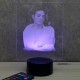 Lampe illusion 3D Michael Jackson