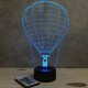 Lampe illusion 3D MontgolfiÃ¨re