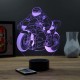 Lampe illusion 3D Moto GP