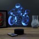 Lampe illusion 3D Moto GP