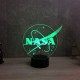 Lampe illusion 3D NASA