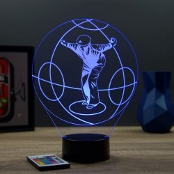 Lampe illusion 3D PÃ©tanque